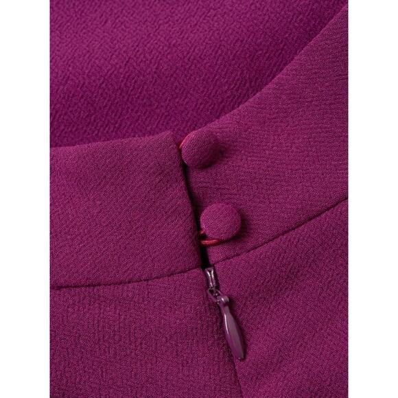 Trina Turk Wine Country Ruched Sheath Dress - Picture 3 of 10